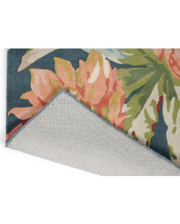 Dahlia Roseship Teal 050608